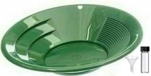 Sluice Monkey 10″ PANNING Gold PAN – Green