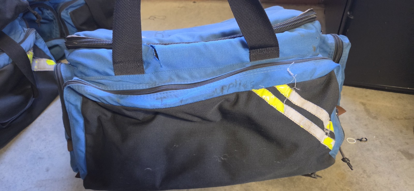 Iron Duck Trauma Bag, Nylon, 23 in L, 17 in W, Blue Ems Bag #5