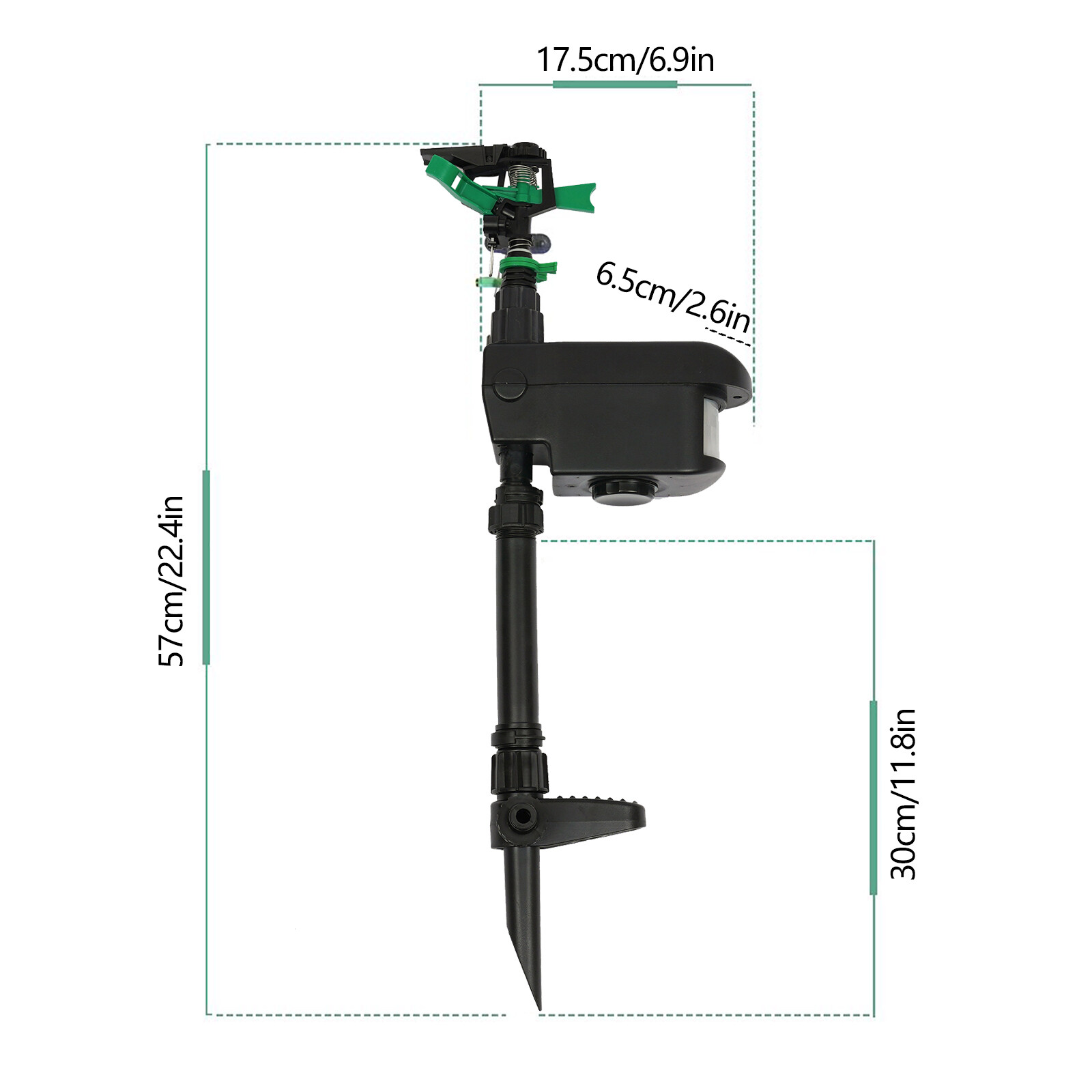 Efficient Garden Lawn Sprinkler Adjustable SolarGrass Watering Sprinkler Gardena