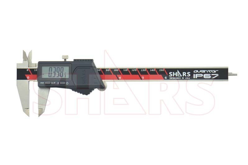 Aventor 6″ DPS IP67 Electronic Digital Caliper + 0-1″ IP65 Outside Micrometer R]