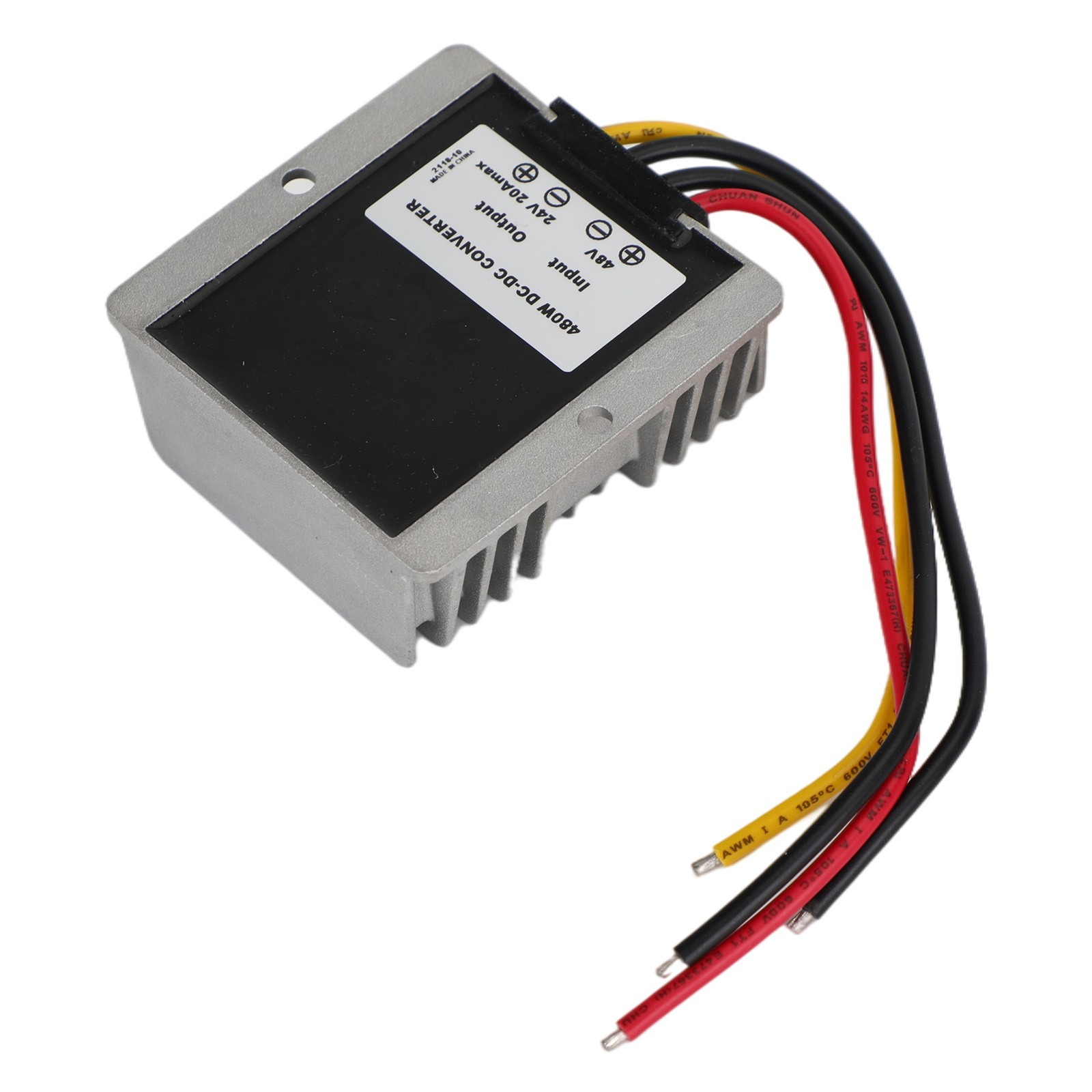 🚀WaterProof 36V/48V to 24V 20A 480W Step Down DC/DC Power Converter Regulator