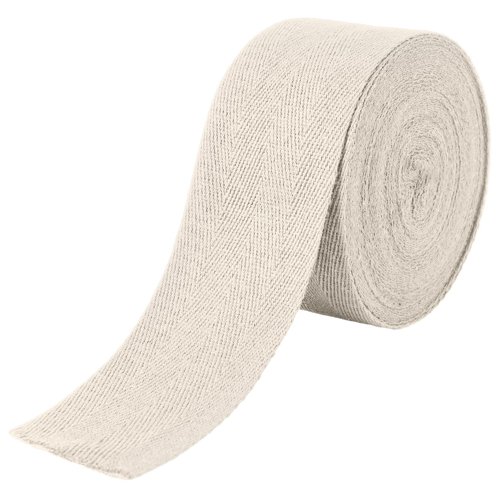 11 Yards Cotton Twill Tape,2 Inch Cotton Webbing Cloth Ribbon Bias Tape,Webbi…