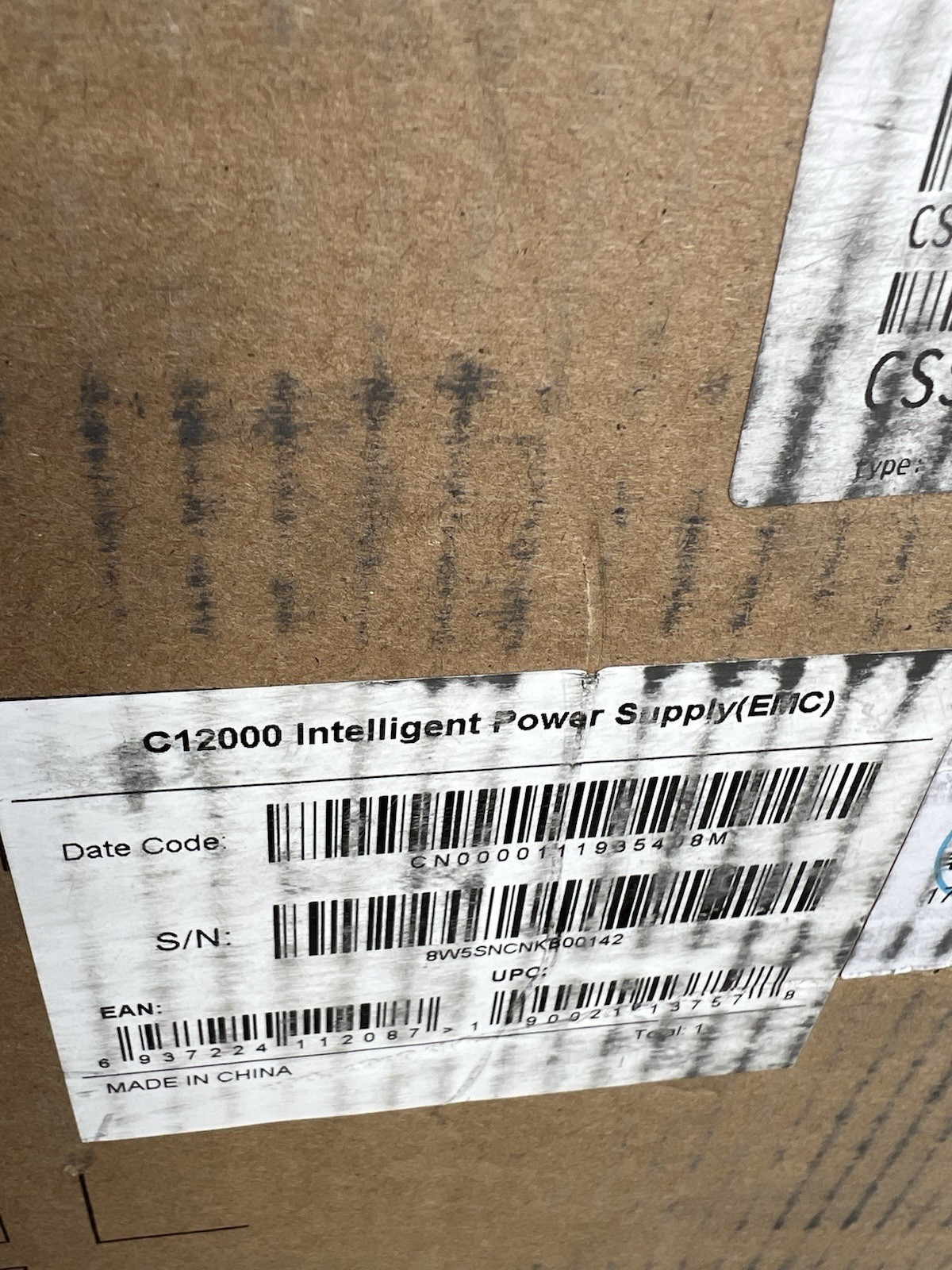 DJI C12000 Intelligent Power Supply Charger ( T100, T70, T60x )