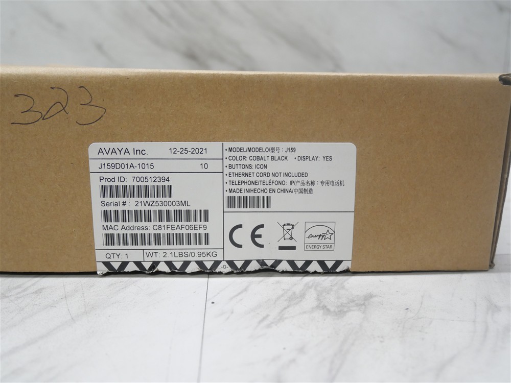 NEW Open Box Avaya J159 Gigabit IP Office Phone Part # 700512394