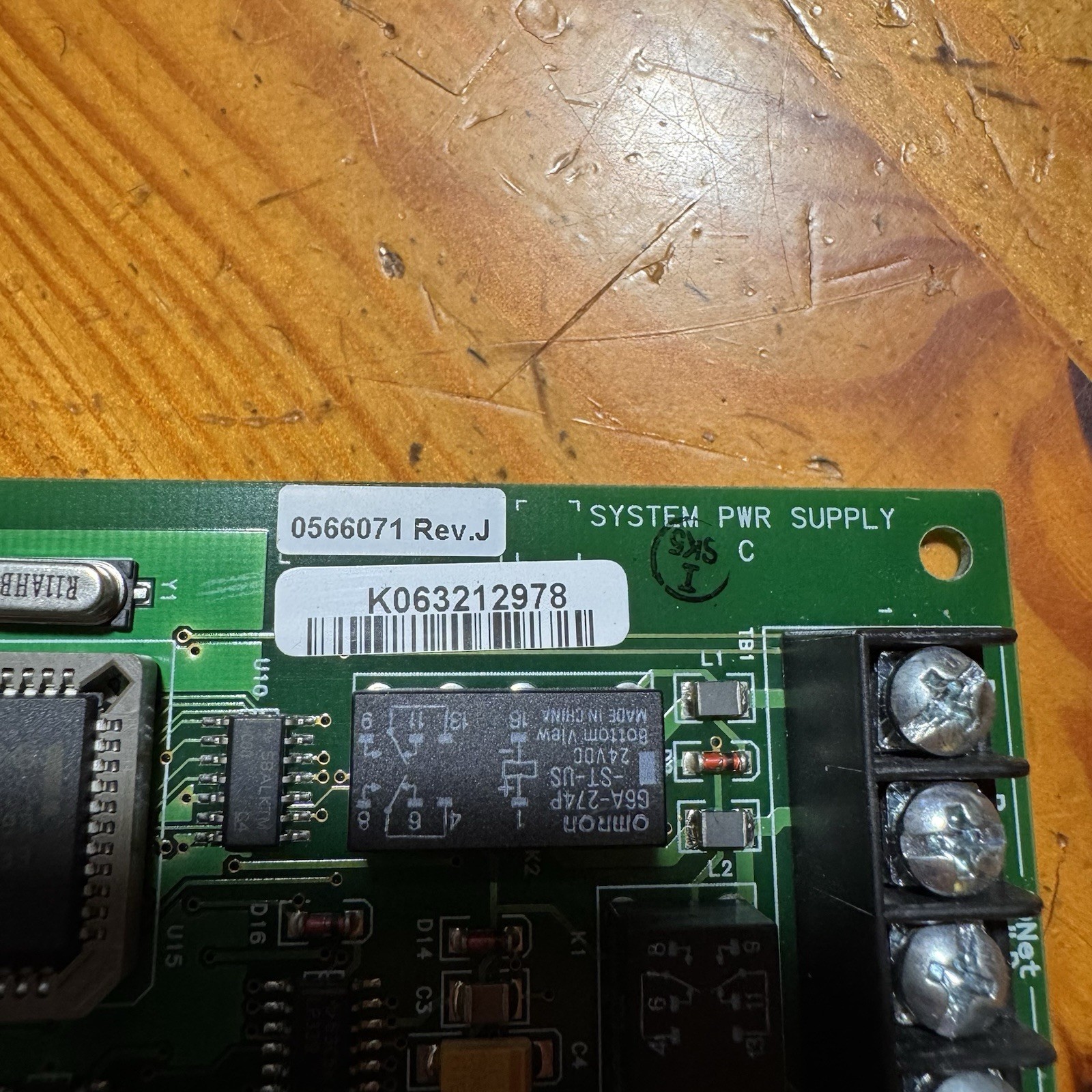 Simplex 566-071 4100-5111 4100U/ES System Power Supply SPS Board TESTED UPGRADED