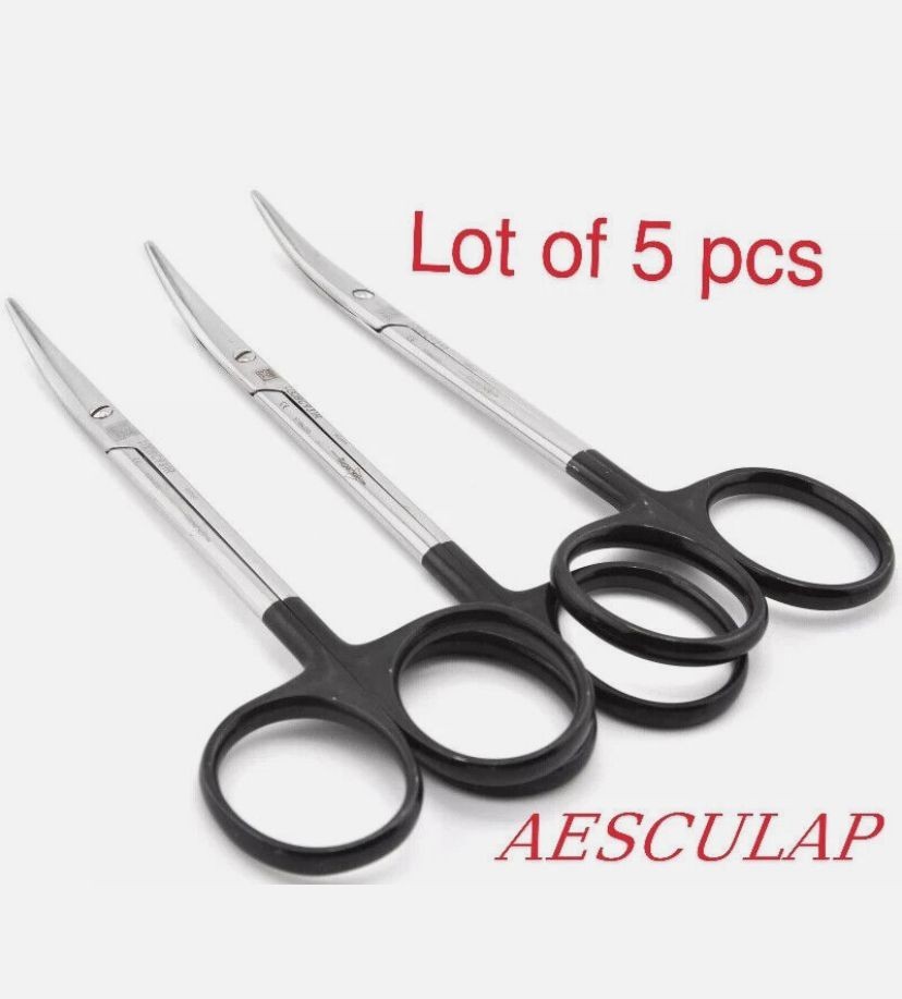 AESCULAP BC931R Surgical Curved Lift Supercut Delicate Baby Metzenbaum Scissors
