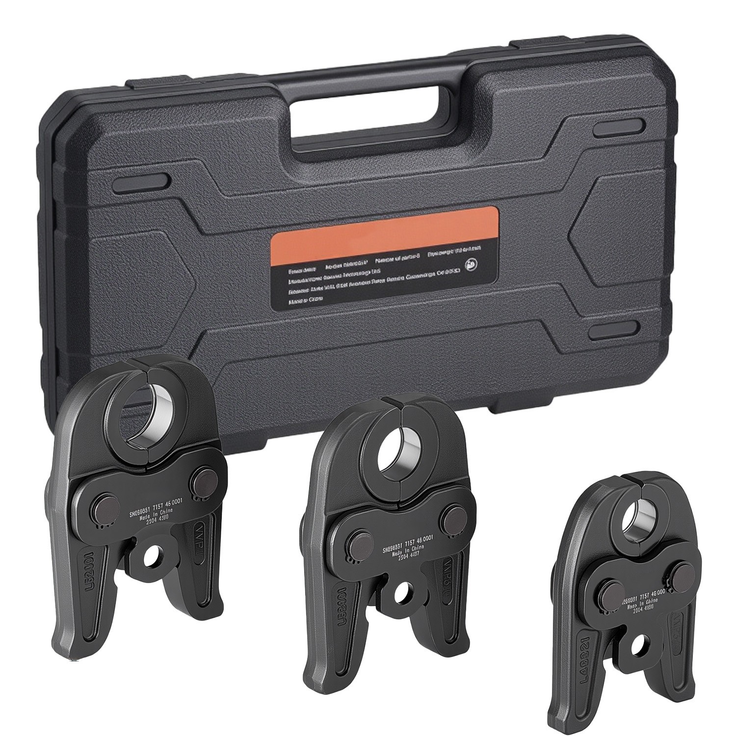 MegaPress Jaws 3PCS Pressing Jaws 1/2″ 3/4″ & 1″ for Standard Press Tools