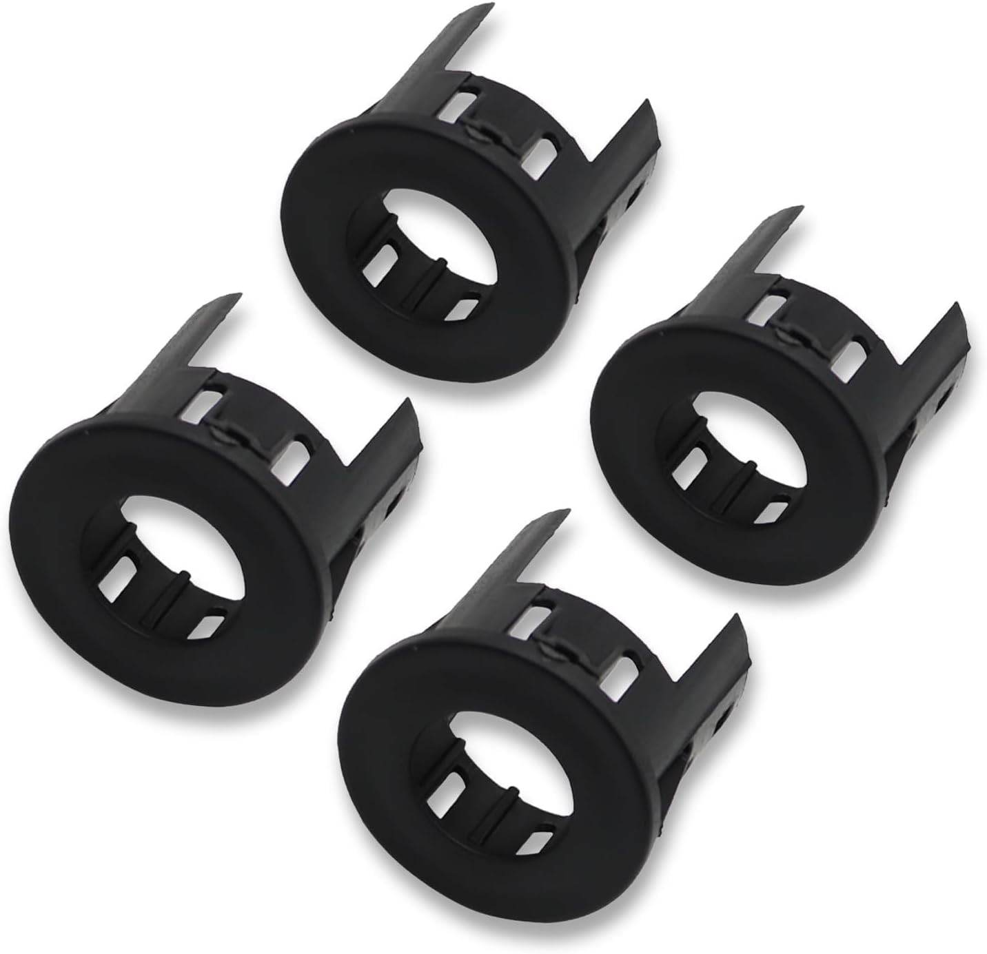 4X Parking Assist Sensor Mount Bracket Bezels Compatible with 2014-2018 Ram…