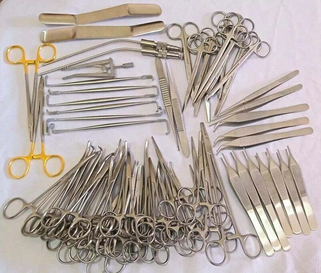 72 Pcs Plastic Surgery Surgical instruments Kit