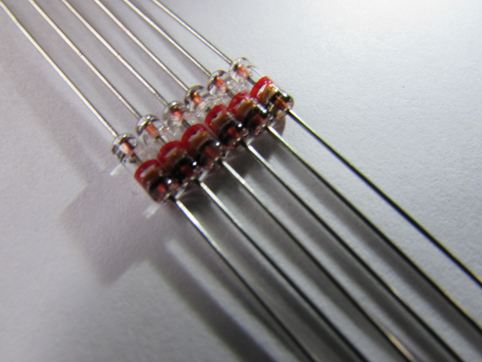 1N34A Germanium Gold Bonded Diodes ITT, BKC, MICROSEMI (100pcs) BEST DEAL U.S.A.