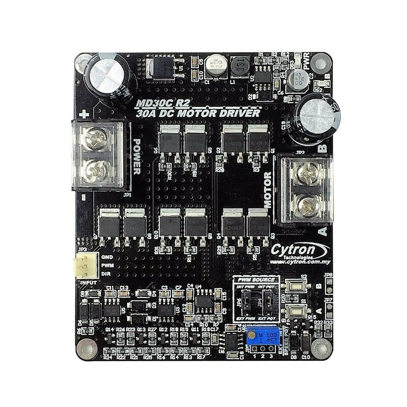 Cytron MD30C Rev 2 (R2) 30Amp 5V-30V DC Motor Driver, 3.3V-5V compatible input