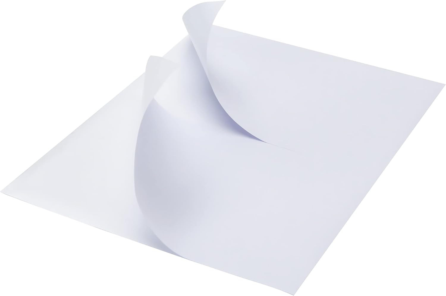 MFLABEL Half Sheet Shipping Labels – 200 Self Adhesive Sticker Sheets for Laser
