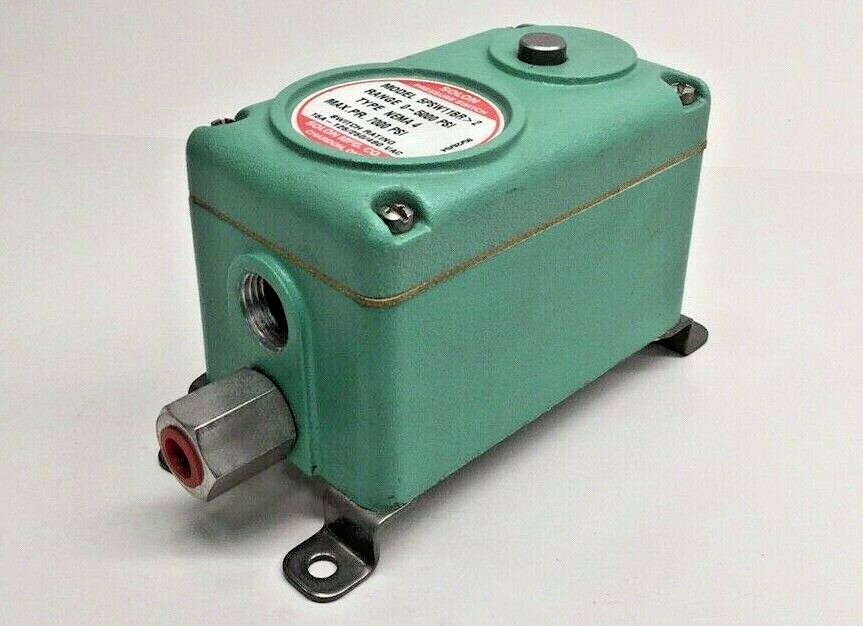 Solon 5PSW11BR 2 Pressure Switch 0-5000psi 7000psi max 15A 125/250/480VAC Nema 4