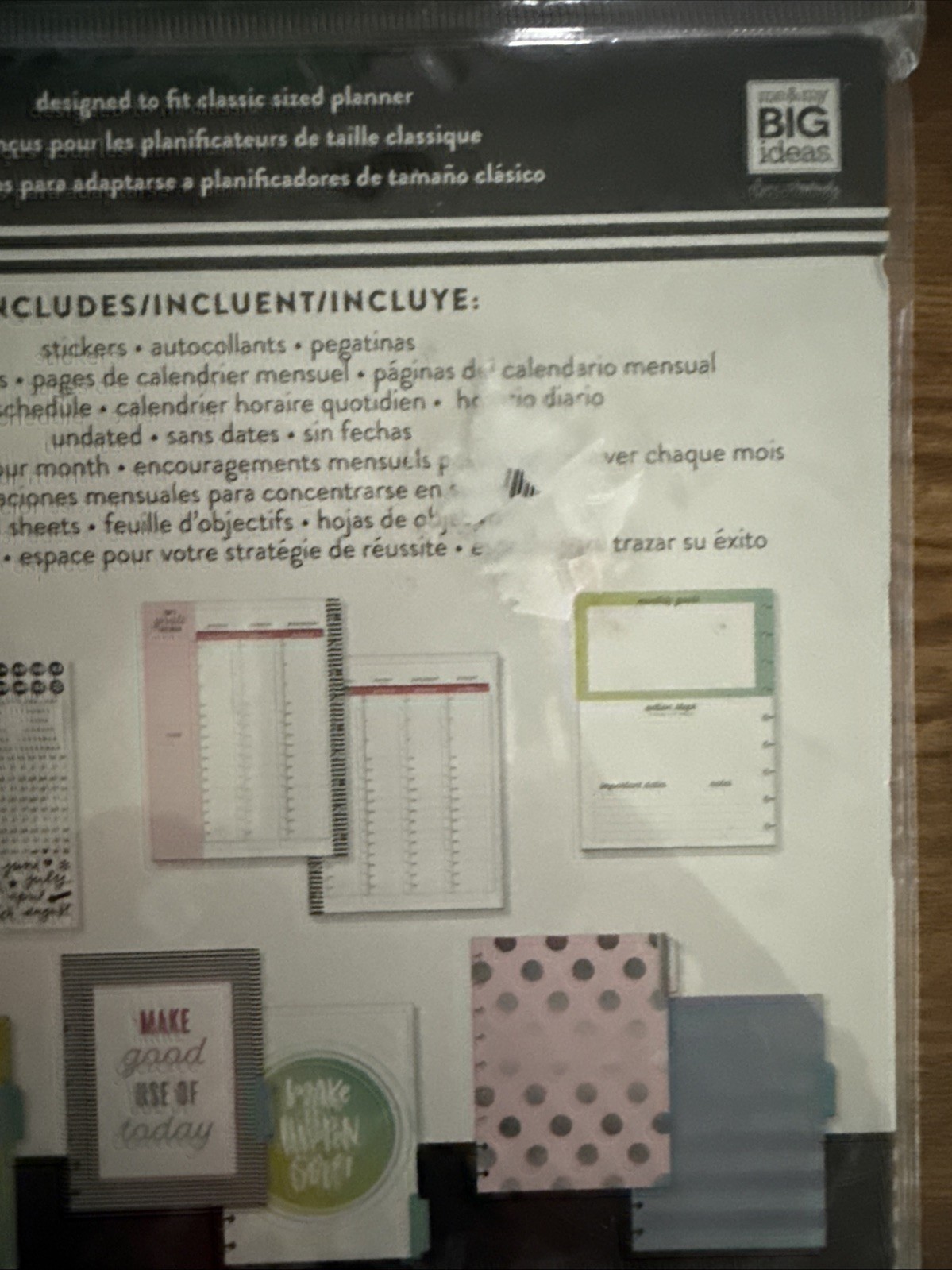 Me And My Big Ideas 463 Calendar Extension. The Happy Planner