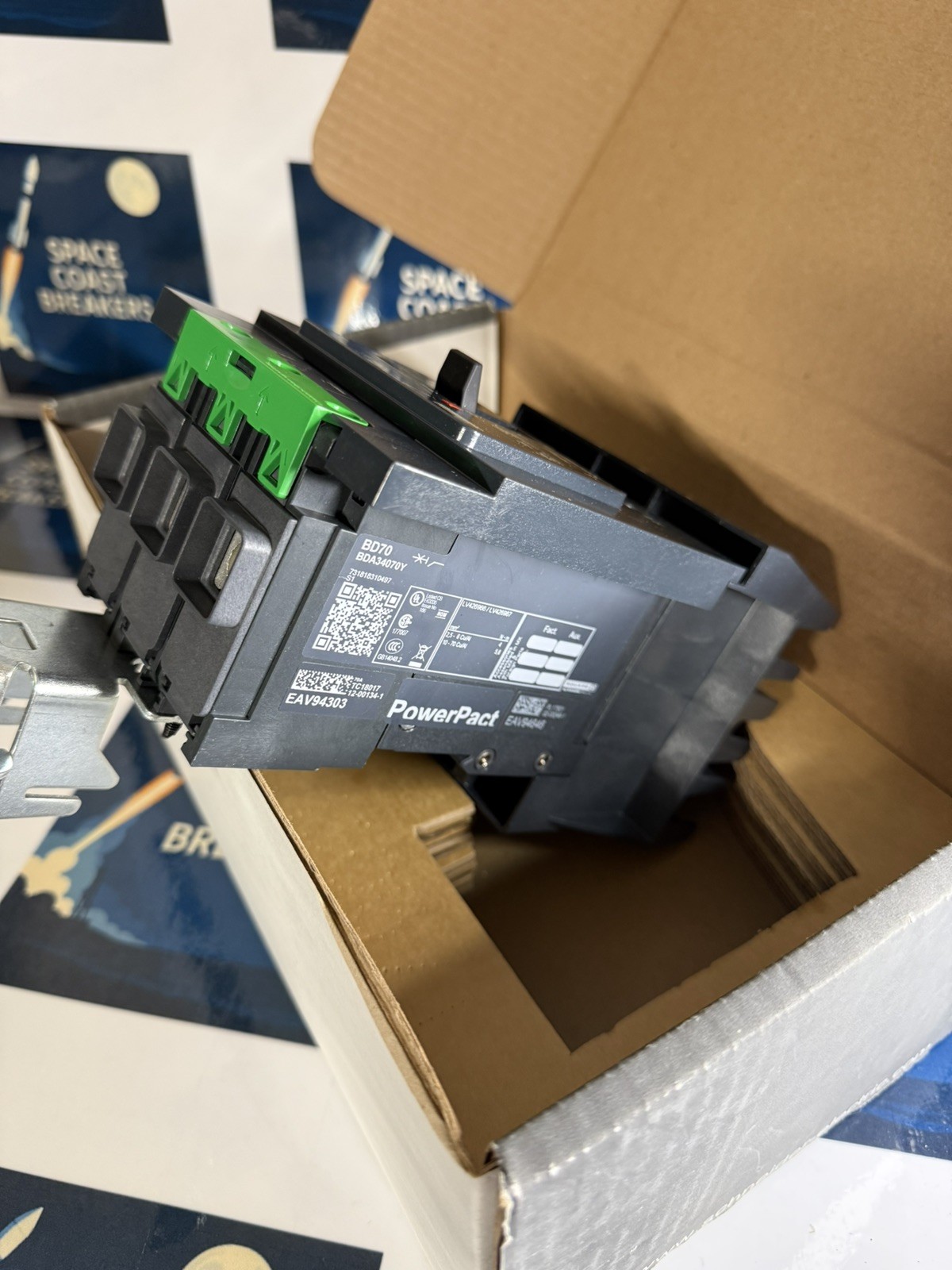 NEW SQUARE D BDA34070Y I-Line Circuit Breaker 70A 3P 480V 3PH BDA 70 Amp 3 Pole