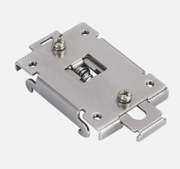 35mm DIN Rail Mounting bracket for SSR or Flasher – SSR /Heatsink mount clip