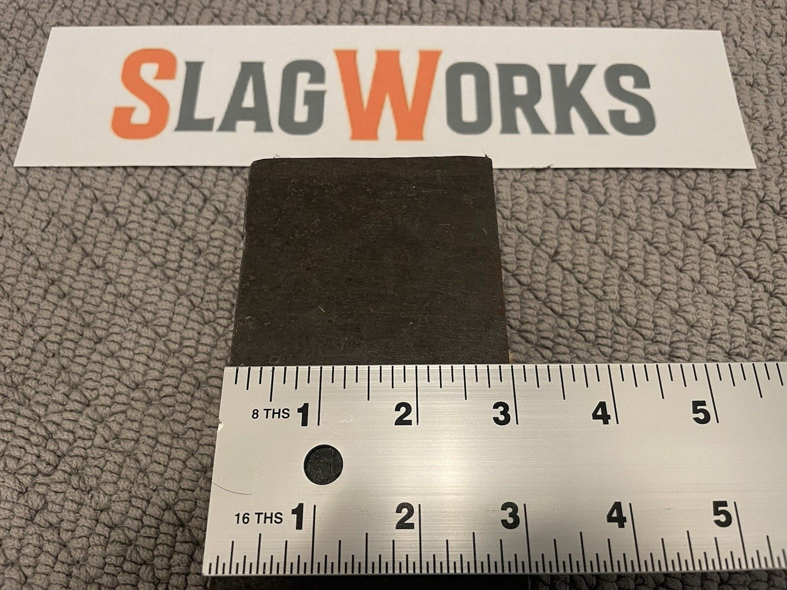 3/8x3x4 inch steel plate 3”x4” A36 Hot Roll Flat .375″ Thick (2 pcs.)
