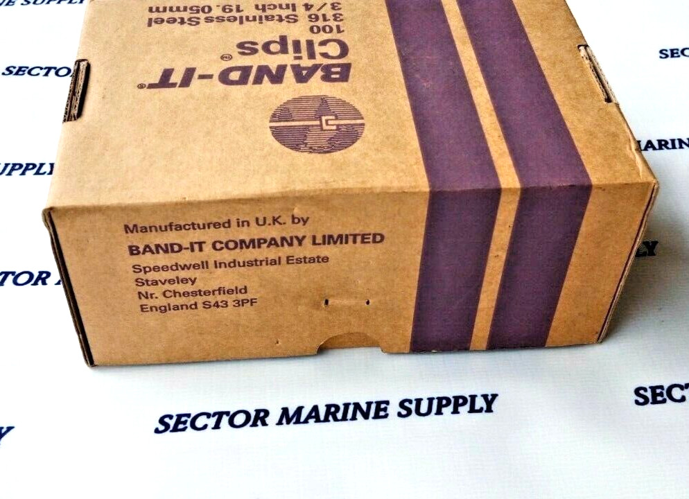 BAND-IT Clips AE456 / AE4569 316 Stainless steel 3/4 Inch 19.05mm