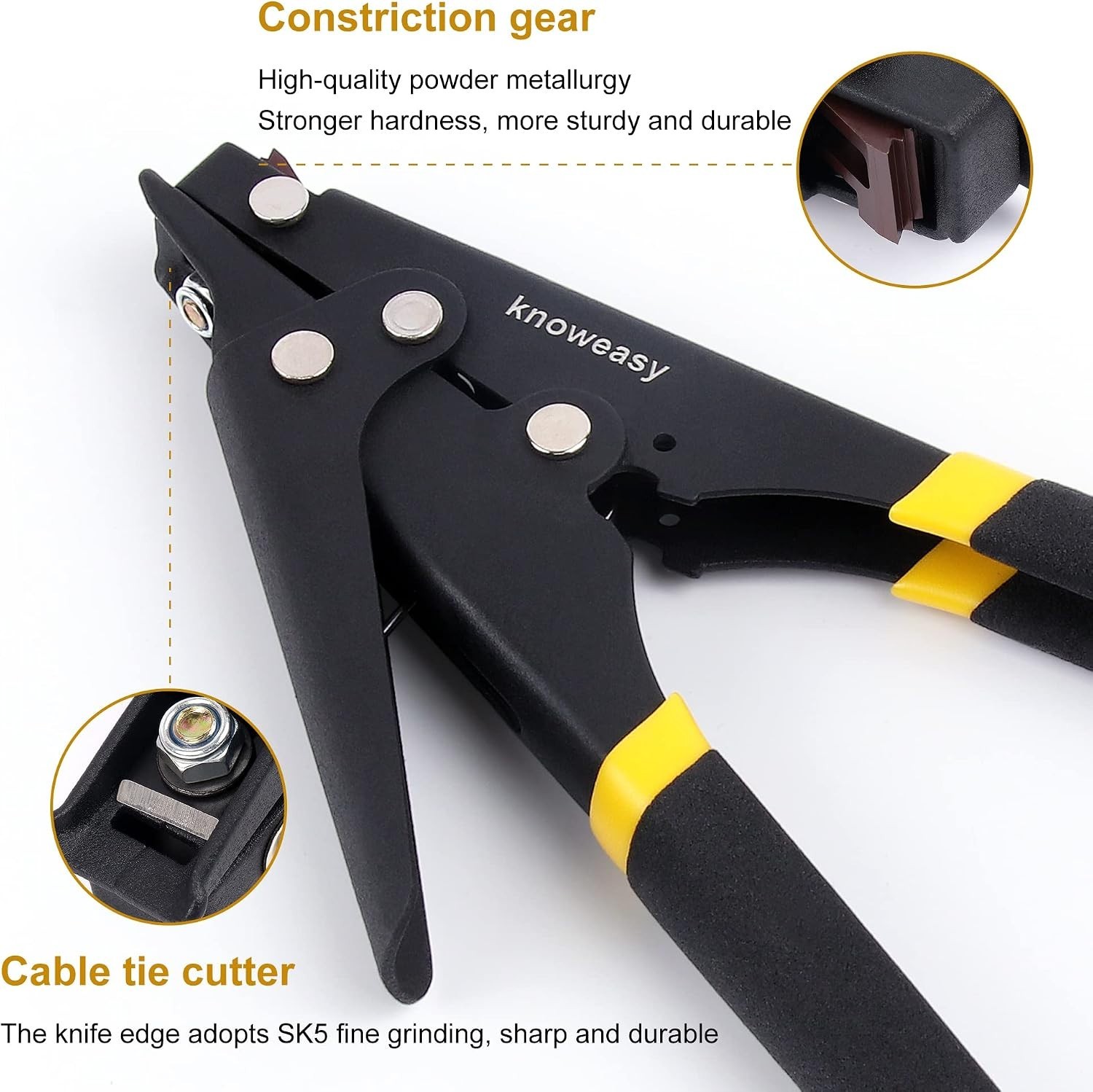 Cable Tie Cutting Gun – 0.3 Kg Pistol Grip Tool for Industrial Cable Management