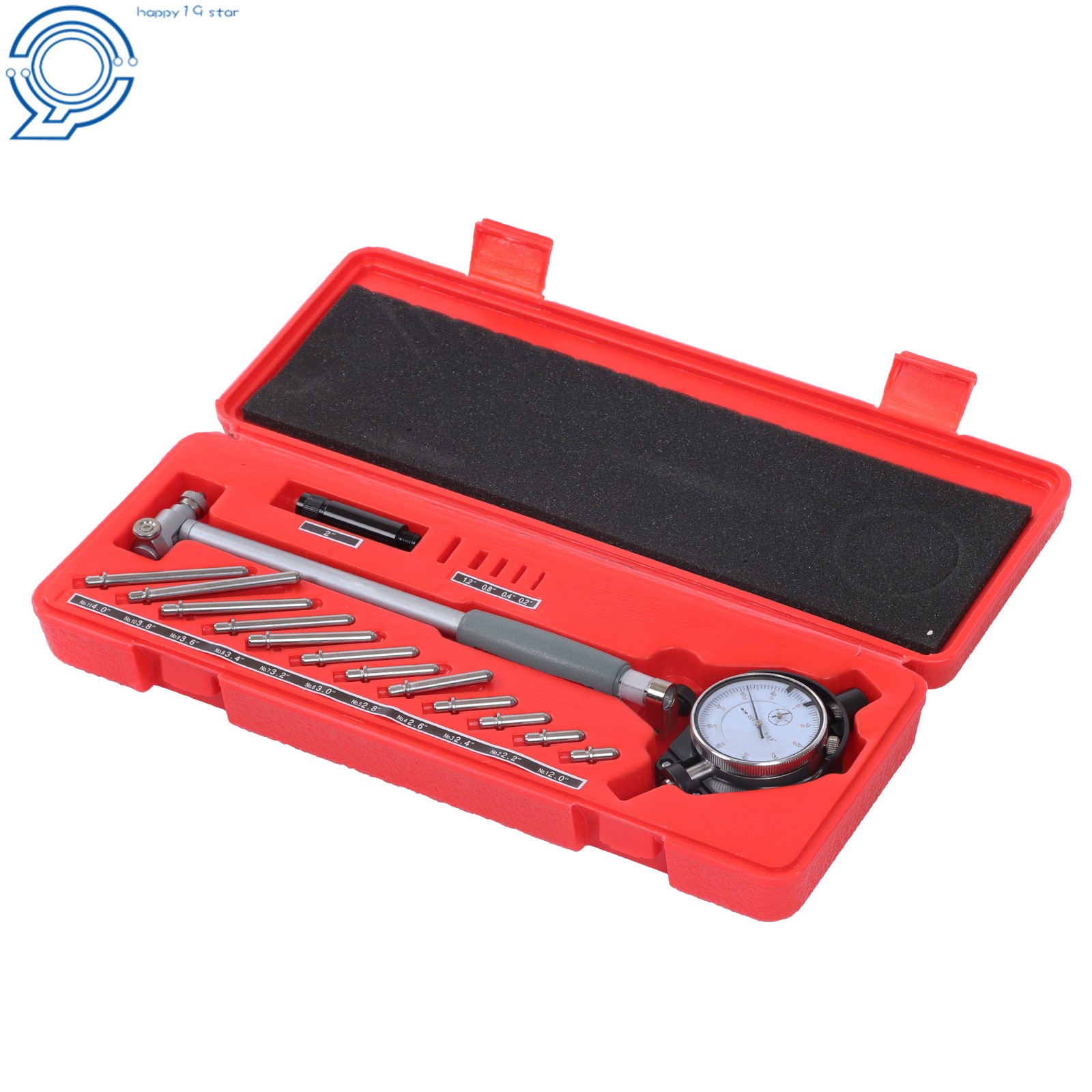 2-6″ Dial Bore Gage Gauge .0001″ Engine Cylinder Measuring Hole New