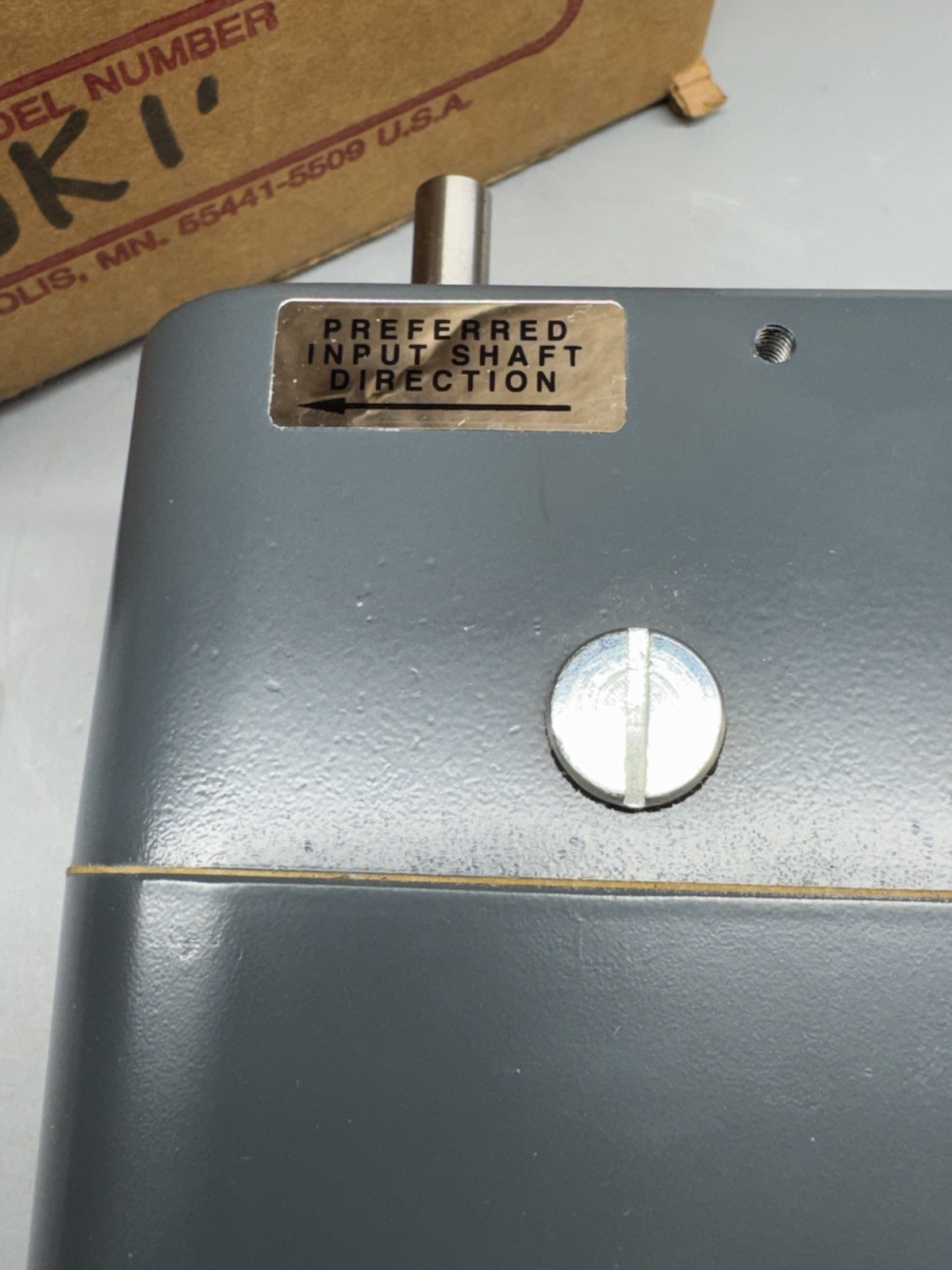 ZERO-MAX JK1-CCW-25-0-400 25 in-lbs Unidirectional Adjustable Speed Drive *NEW*