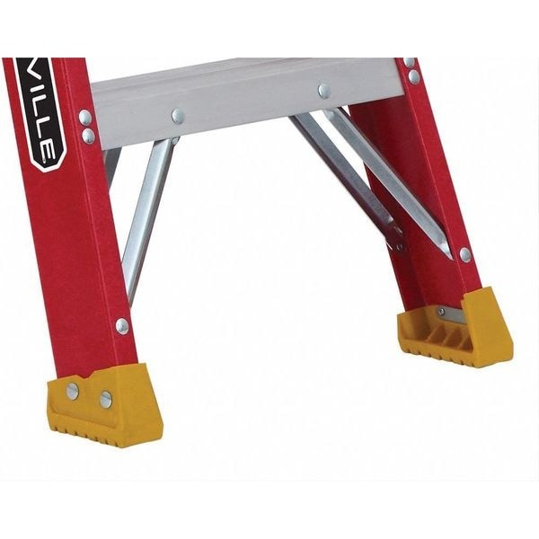 Louisville L-3016-04 4 Ft Fiberglass Stepladder, 300 Lb Capacity