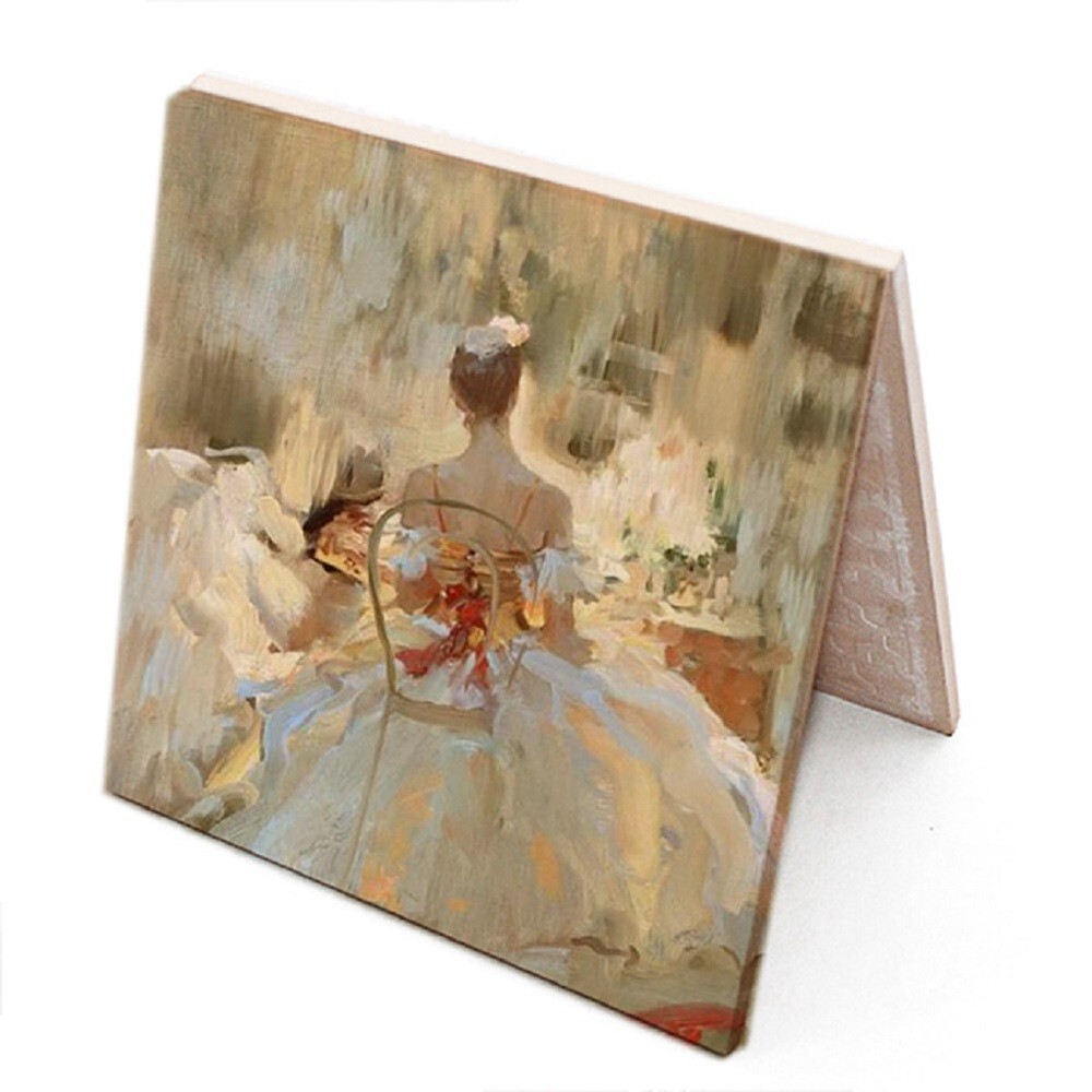 20pcs 4″x4″ Sublimation Blank Square Glossy Tile Dye Heat Transfer Thermal Craft