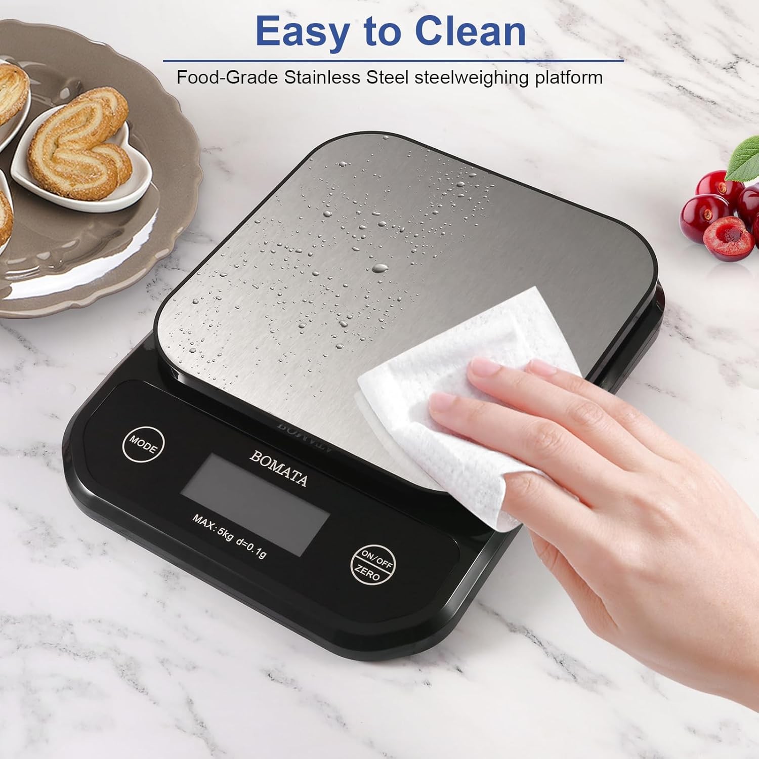 Bonvoisin Digital Scale 0.1 Gram Accuracy Precision Lab Scale 6000g Scientific D