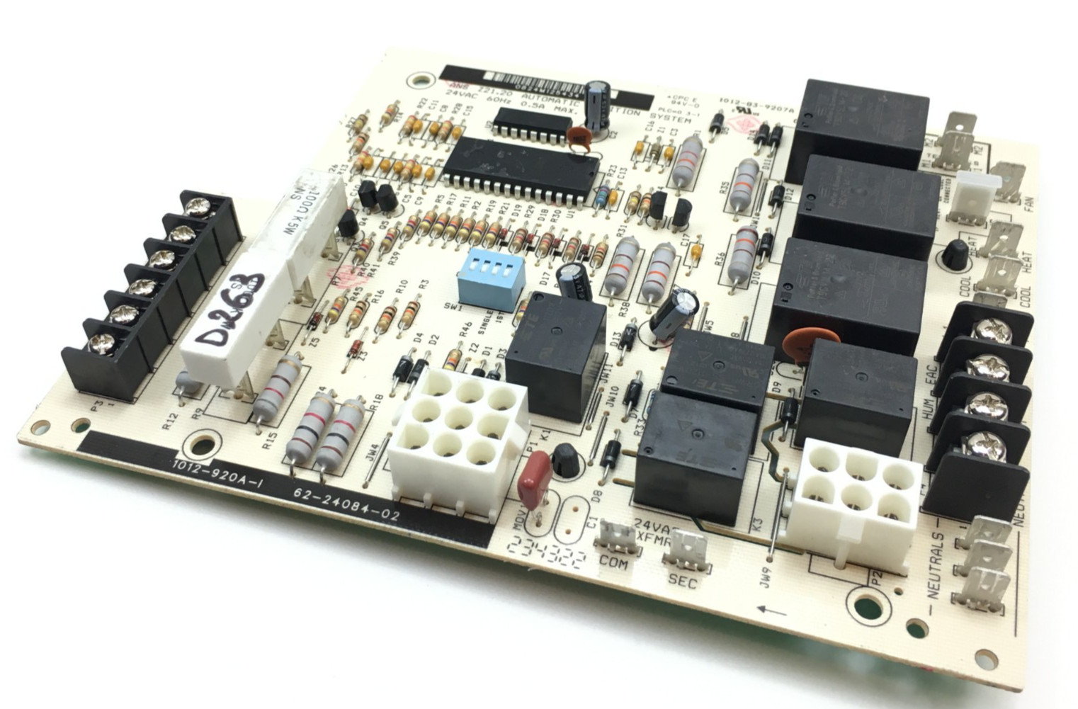 Rheem Weather King 62-24084-02 Furnace Control Circuit Board 1012-920A-l #D263