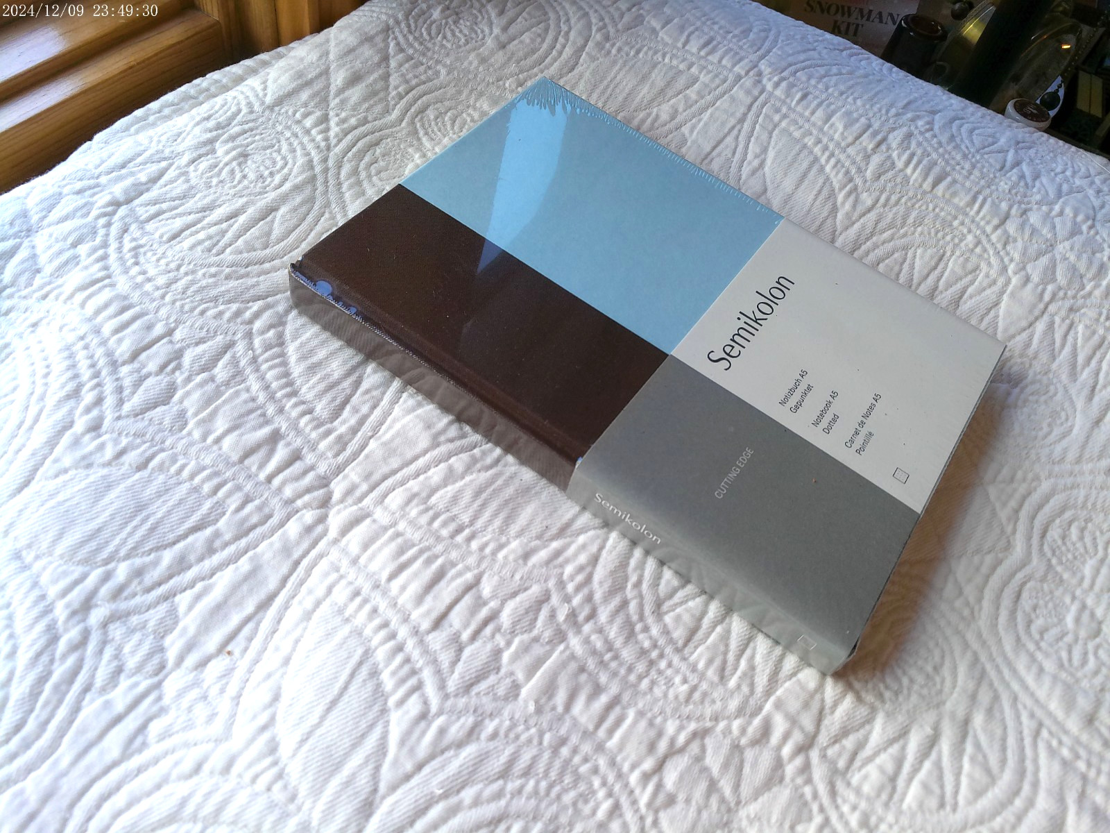 SEMIKOLON CUTTING EDGE DOTTED NOTEBOOK A5 NEW SEALED 176 PAGE FINE SWEDISH PAPER