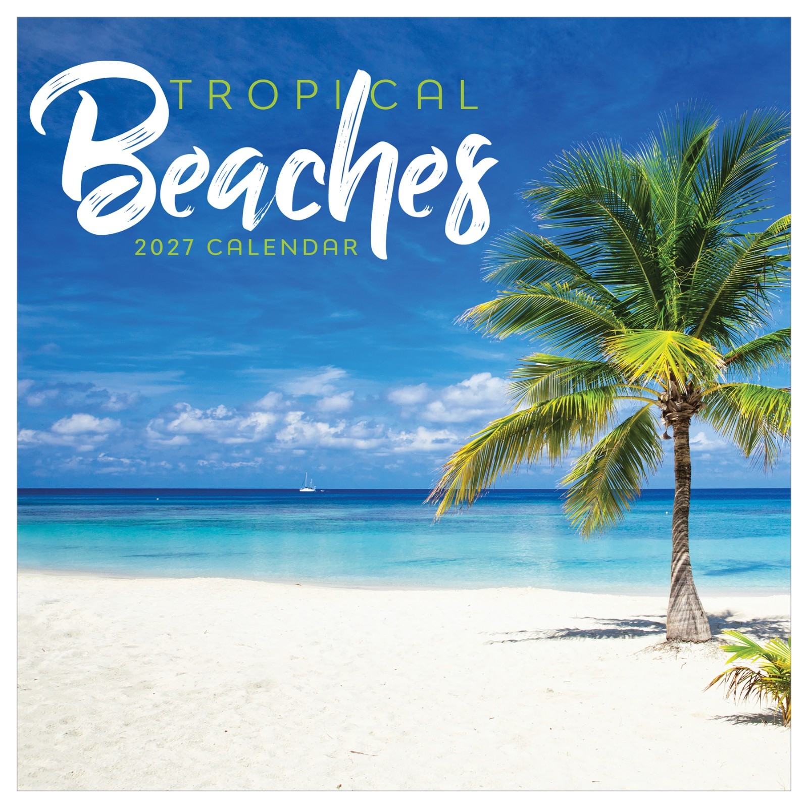 2027 Tropical Beaches Mini Calendar