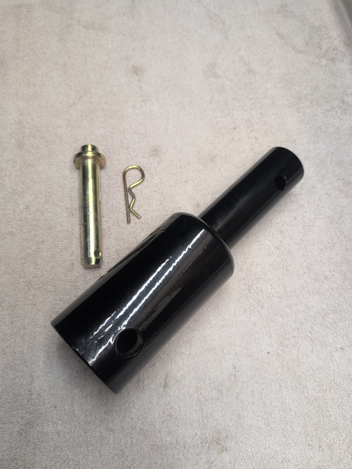 2-9/16″ Round to 2″ Round Auger Bit Post Hole Digger Adapter Conversion 7/8″ Pin