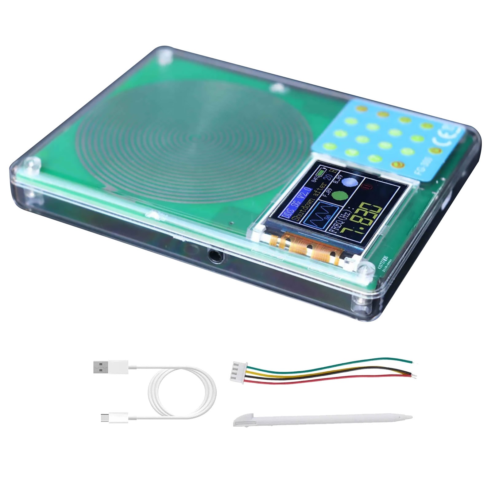 Low Frequency Wave Generator with 7.83Hz Default and 0.001Hz-200kHz Tuning