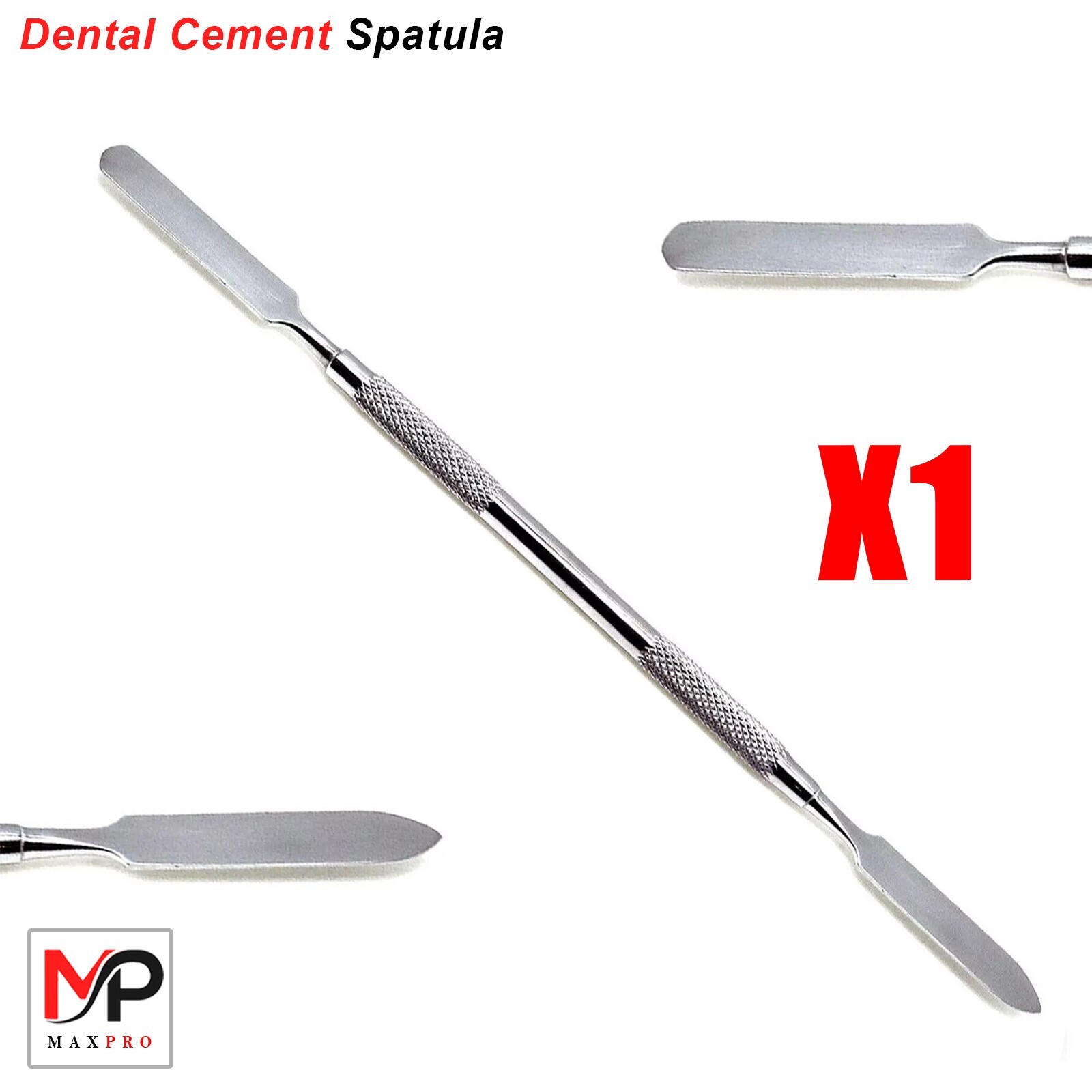 Double-Ended Dental Spatula Amalgam, Cement, and Wax Mixing Composite