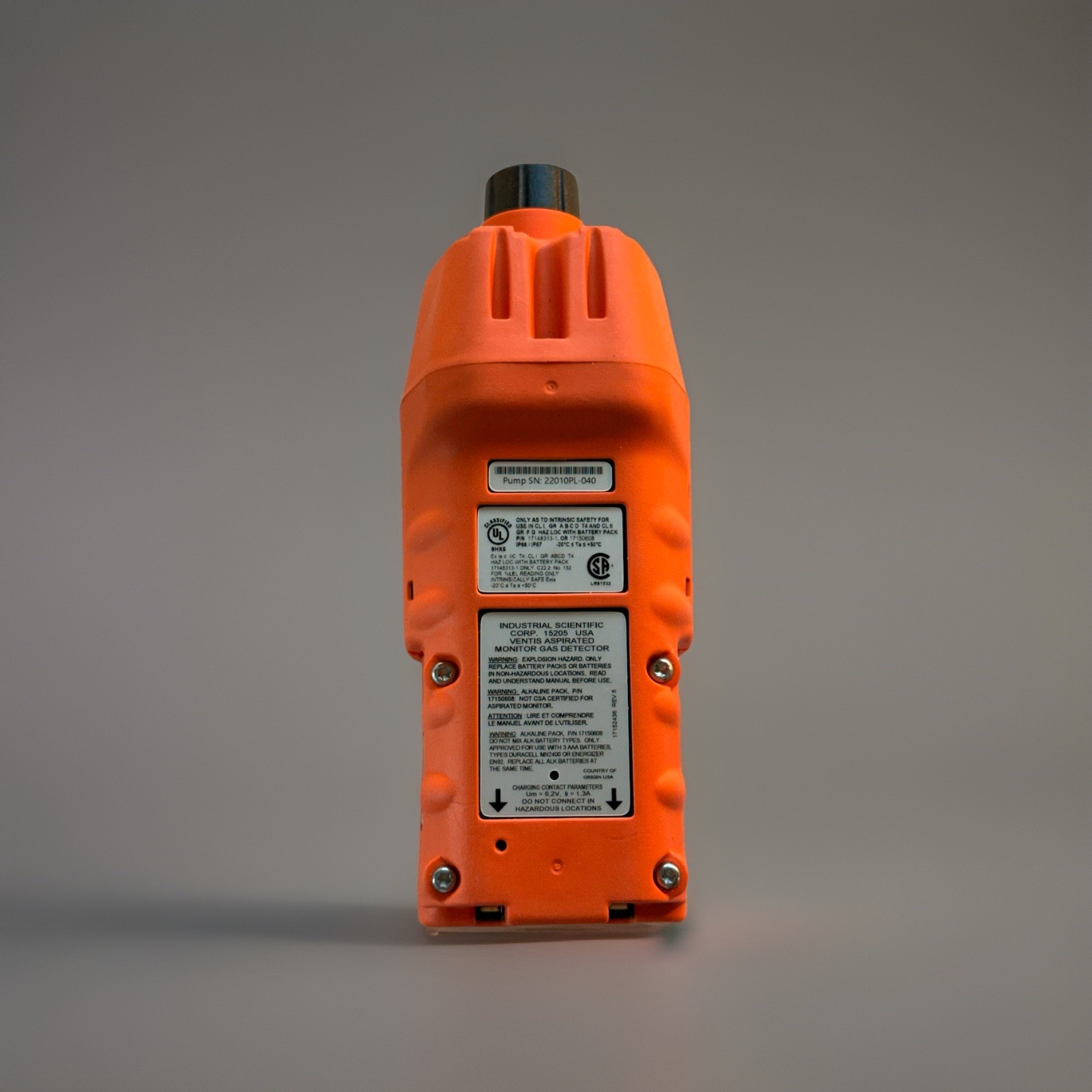 ISC Ventis MX4 Gas Detector Pumped Calibrated Warranty