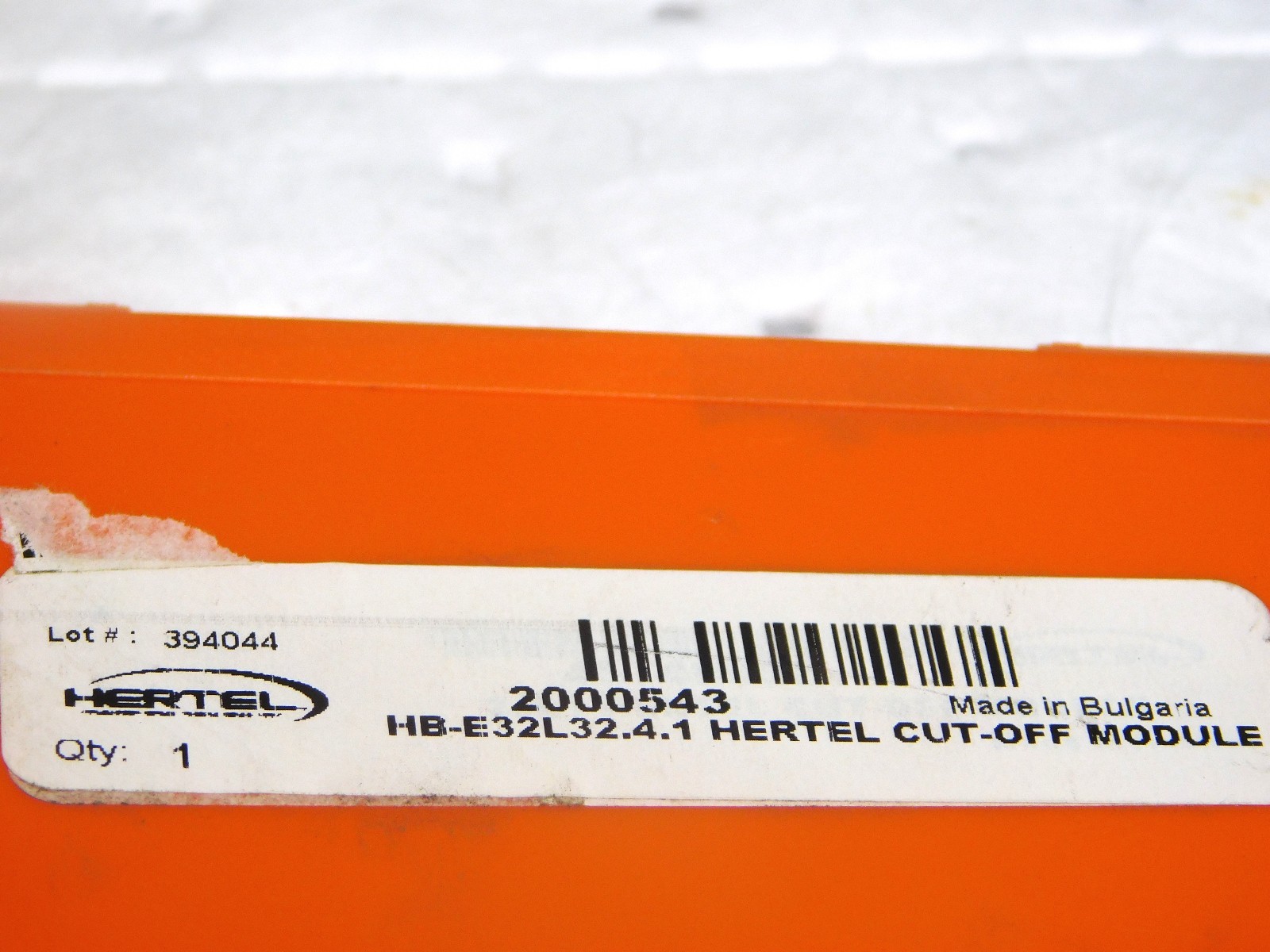 Hertel Indexible Cutoff & Grooving Module 32mm Max DOC LH 20000543 HB-E32L32