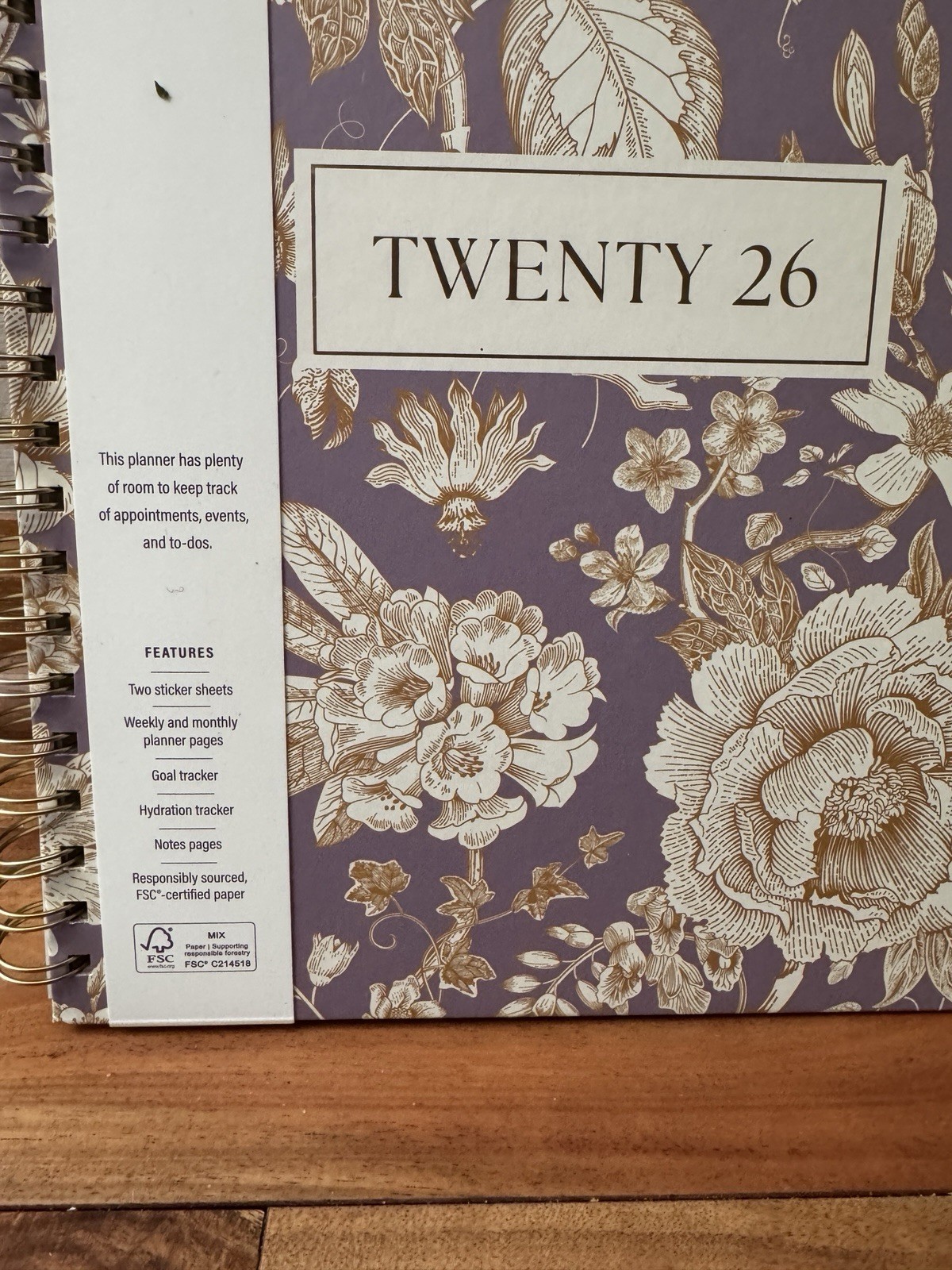 2026 Planner Orange Circle Studio Planner 12 Months Planner Jan-Dec 2026 10×8”