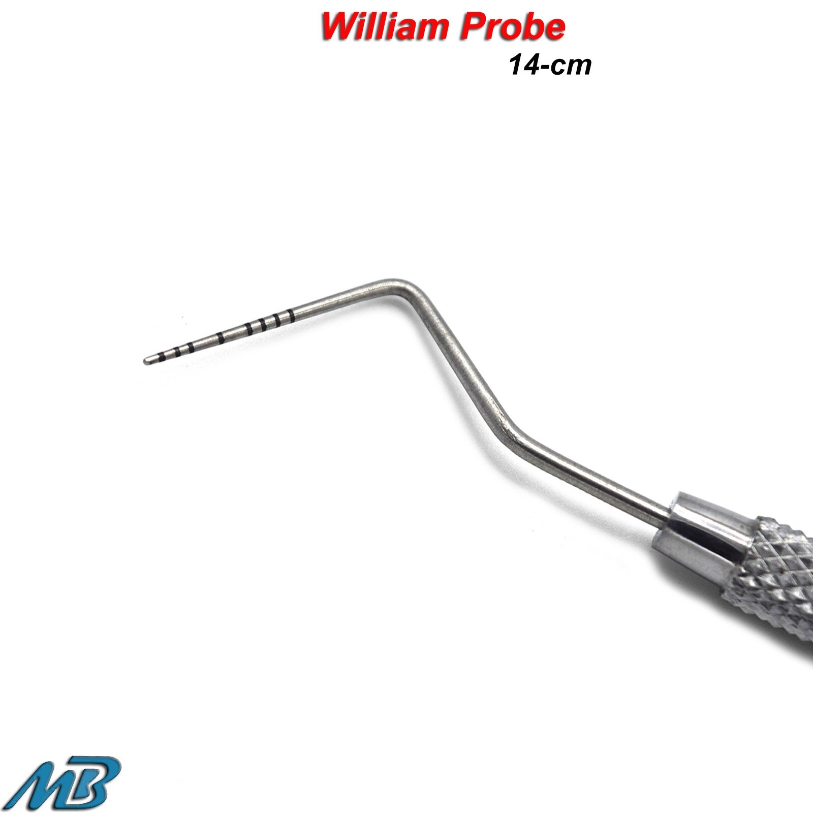 Dental Basic Examination Kit Dentist Mouth Mirror Perio Probe Hygiene Instrument