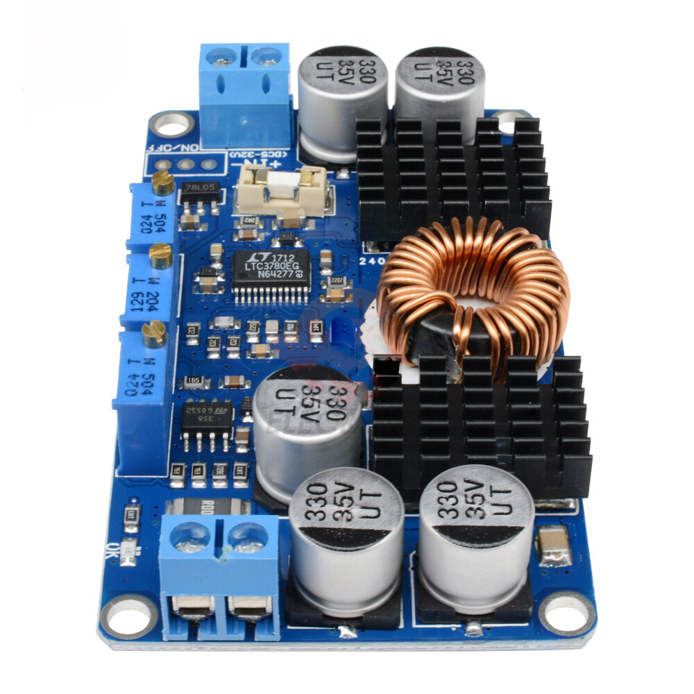 LTC3780 10A DC 5V-32V to 1V-30V Automatic Step Up Down Regulator Charging Module