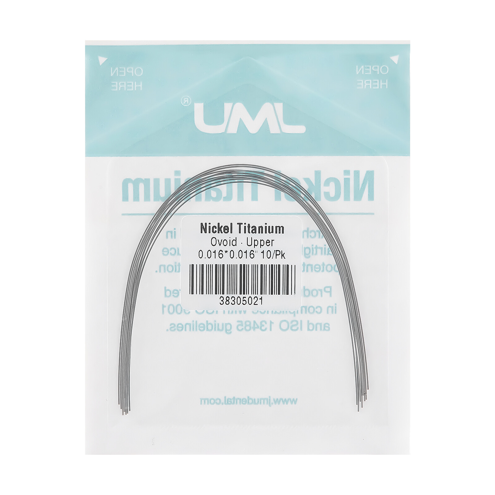 10Pack JMU Dental Orthodontic NITI Arch Wire Rectangular /Round Ovoid