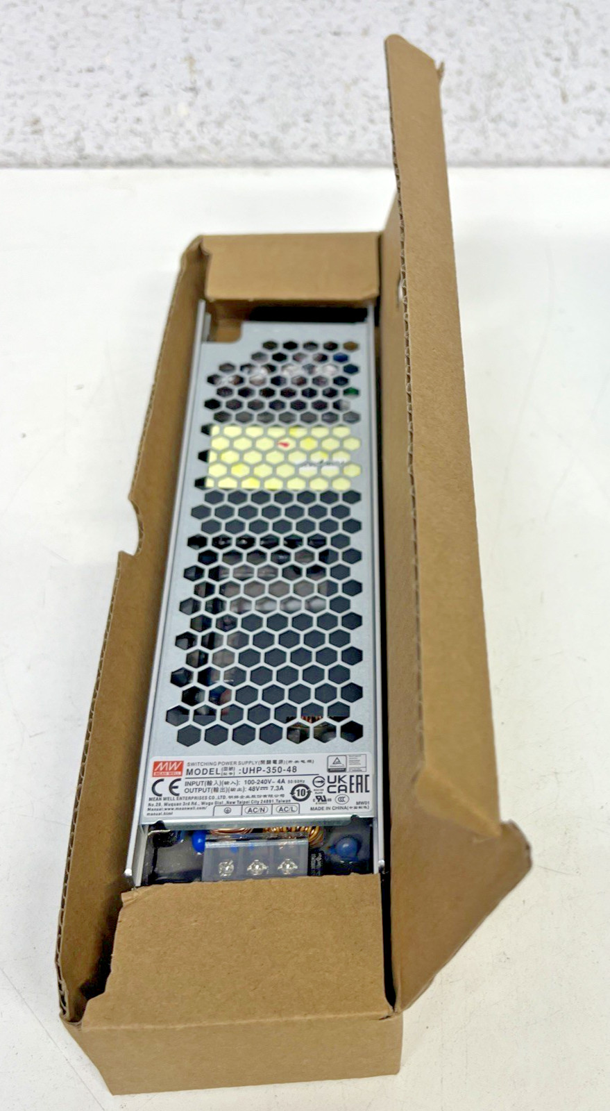 NEW Mean Well UHP-350-48 350W 48V 7.3A Power Supply (PSU) 1866-4972-ND 48V 350W