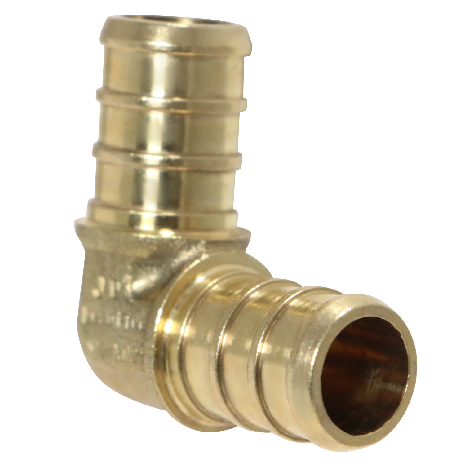 25 PIECES 1/2″ PEX ELBOW – BRASS CRIMP FITTINGS (LEAD-FREE)
