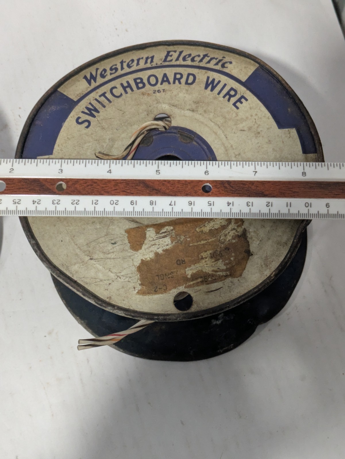 VTG Western Electric Switchboard Wire 267 22 AWG Stranded Tinned Copper 2.89lb