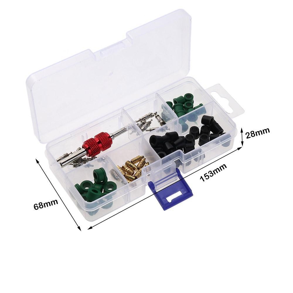 Repair Tools Kit 71 Pcs Rubber Hose Gaskets Refrigeration AC Manifold Gauge NEW