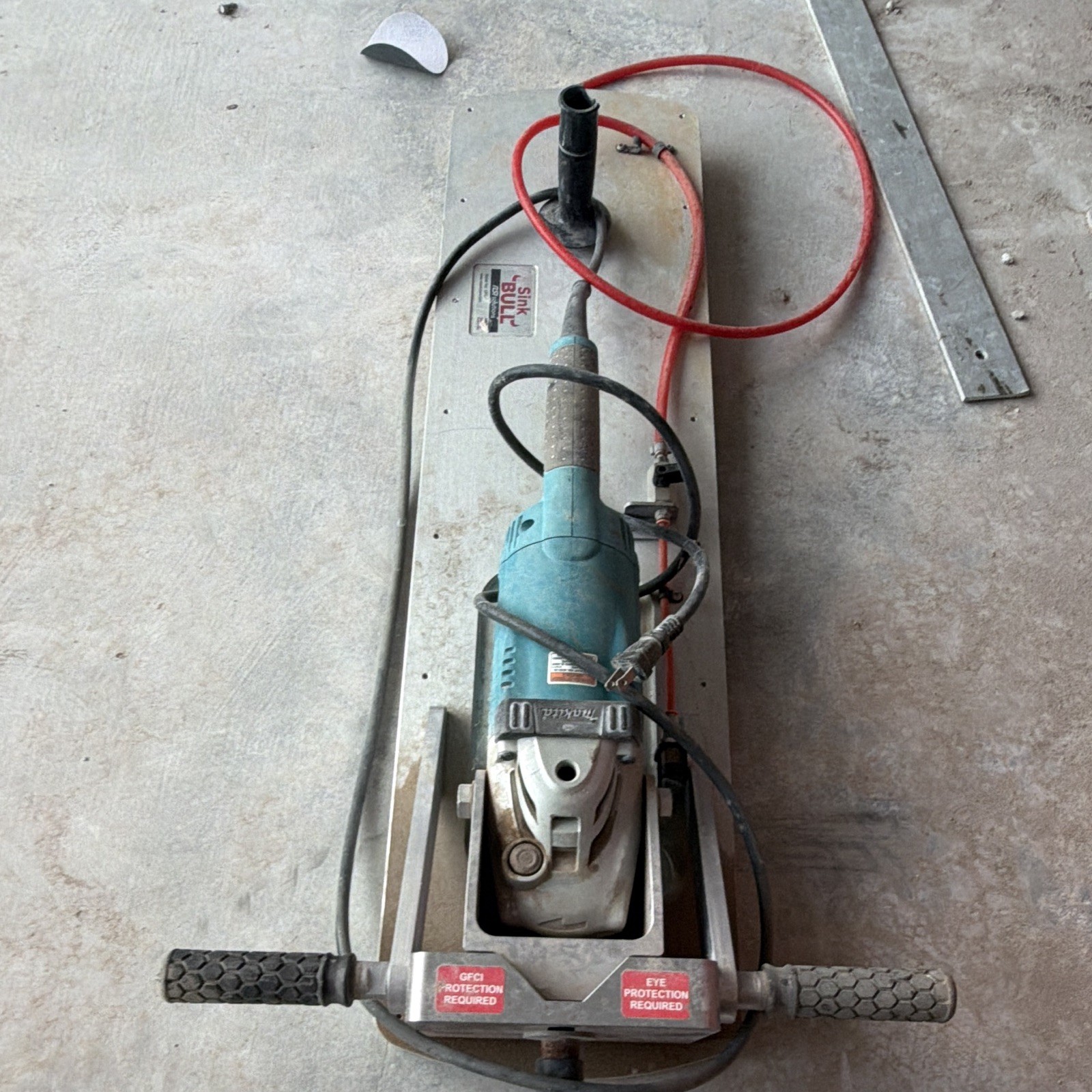 NSI Solutions Sink BULL Corded Floor Sander with Guide Plate
