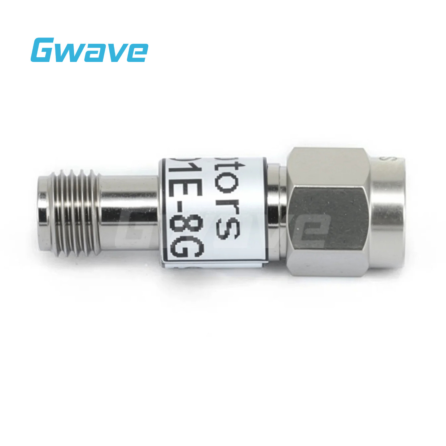 SMA Fixed Attenuator with Brass Tri-Metal Plated Body | DC-8GHz