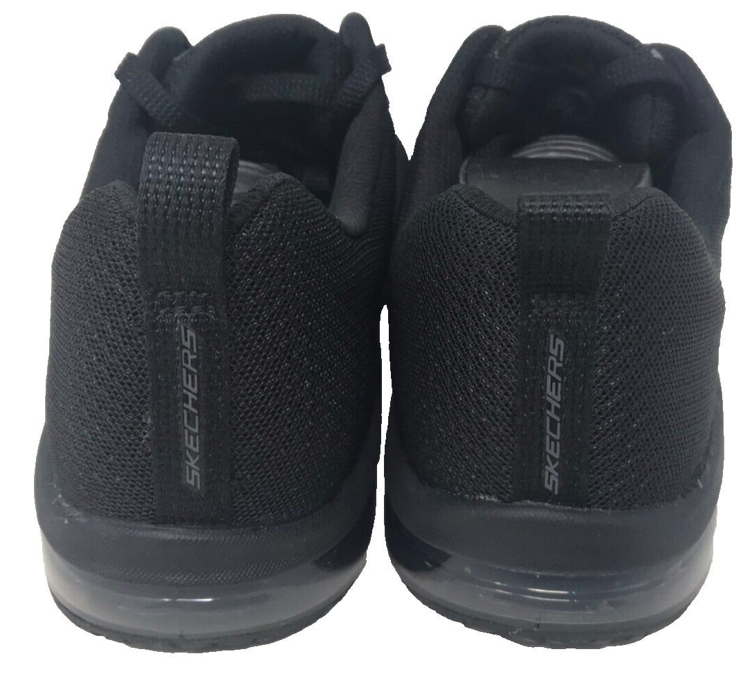Skechers Women’s Work Relaxed Fit Skech Air SR Lace Up Shoes Black Size:10 180F