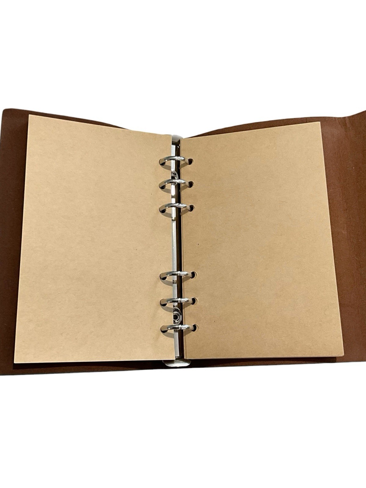 Leather Writing Journal Notebook, MALEDEN Classic Spiral Bound Notebook