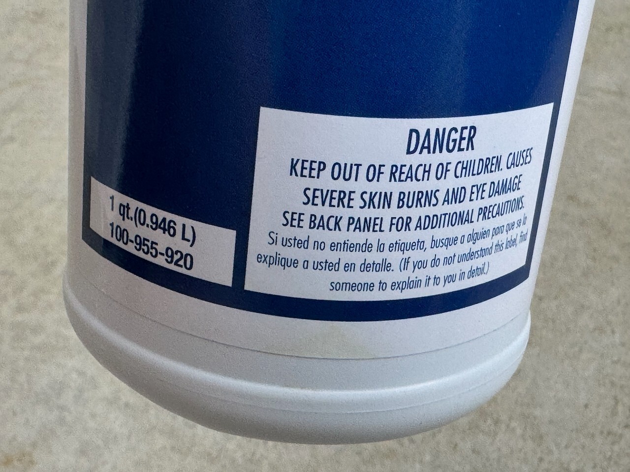 Branson EC Concentrate. Electronics PCB Cleaning Solution. 100-955-920