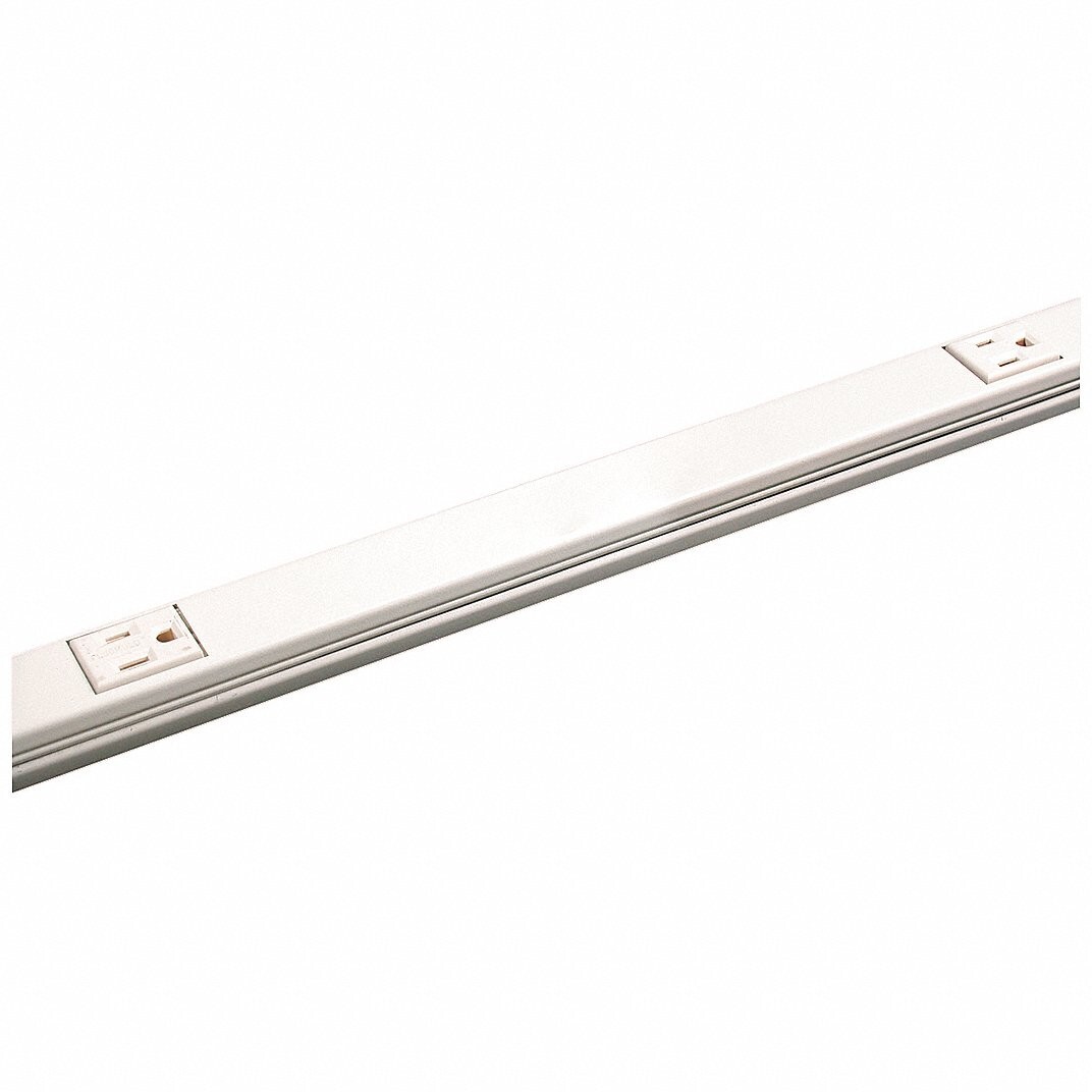 Legrand V20GB512 Prewired Raceway 5 Outlets 15 Amps Ivory